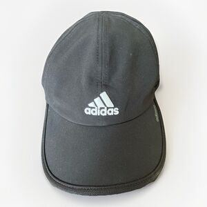 Adidas Hat Cap Strap Back Climate Cool Adjustable Running Sports Black
